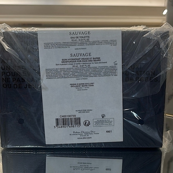 Dior Sauvage Grooming Trio - Navy Blue - Picture 4 of 4